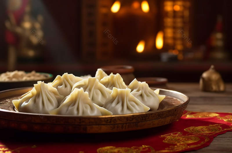 春节新年冬至时节包饺子煮熟的饺子一盆饺子中国传统节日文化餐饮美食图像摄影,高清,摄影图,摄影图片,图片大全,摄影图免费下载